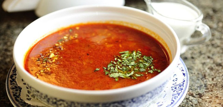 Суп-харчо — рецепт с курицей