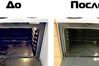 Как отмыть духовку внутри