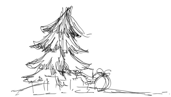 Как нарисовать новогоднюю елку карандашами и красками: мастер-классы для детей и начинающих художников
