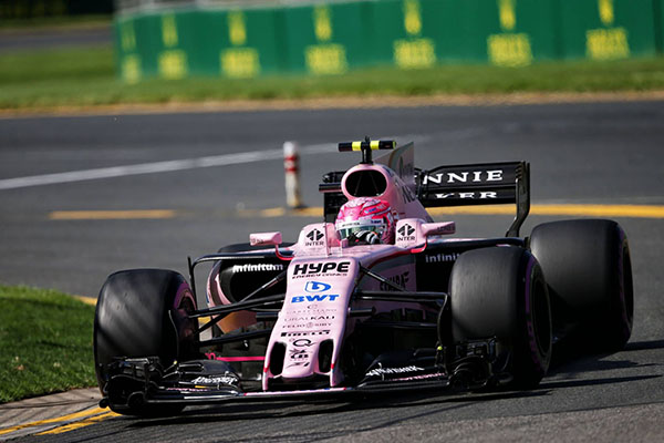Красота в розовых тонах: BWT и команда Формулы-1 Sahara Force India