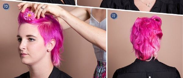 Прическа на Новый 2017 год Огненного Петуха своими руками – модные идеи для коротких, средних, длинных волос, фото