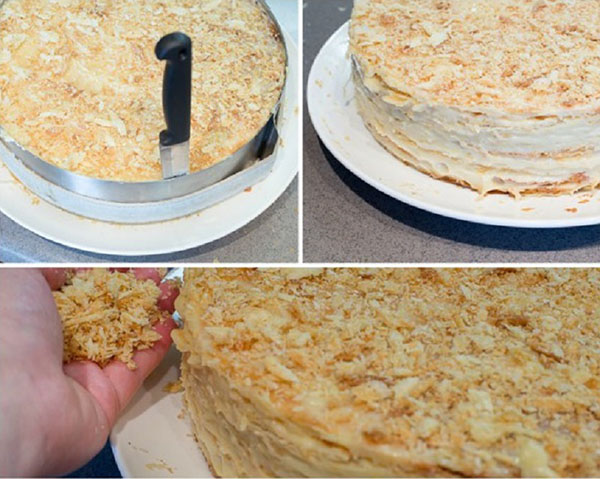 Торт «Наполеон», рецепты с фото в домашних условиях: классический (советский), с заварным кремом, со сгущенкой, из слоеного теста