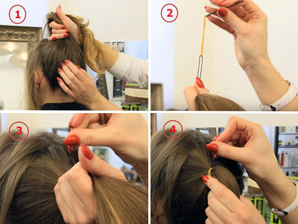 Три стильных и простых укладки для волос средней длины
