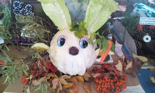 Детские поделки из овощей на тему Осень — своими руками для детского сада и школы