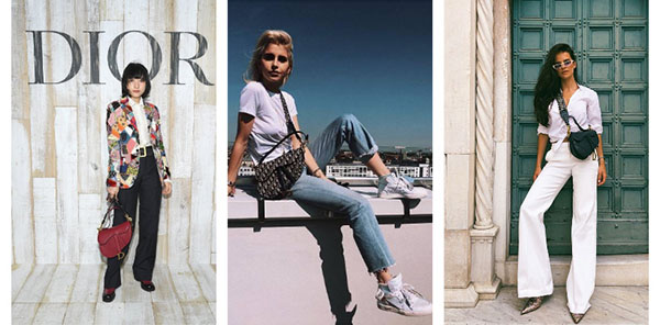 Dior Saddle: как носят самую модную сумку сезона it-girls