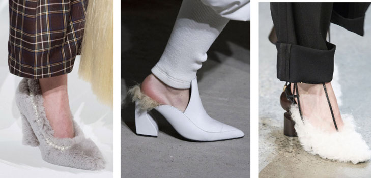 Меховые туфли: Яркий тренд для самых модных и продвинутых