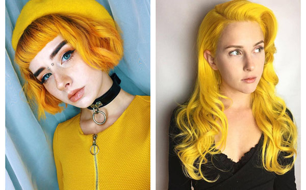 Новый инста-тренд: Желтые волосы. Как носить