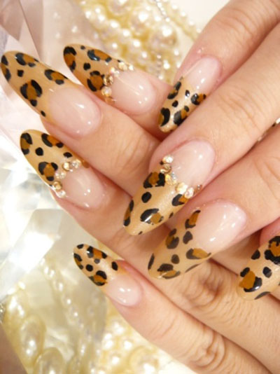 Леопардовые ногти возвращаются и опять в моде