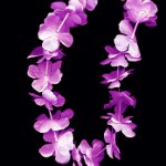 Гавайские бусы из цветов DIY МК Поделки для декора Украшения из цветов Гавайское ожерелье