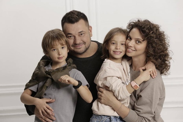 Жена и дети Сергея Жукова