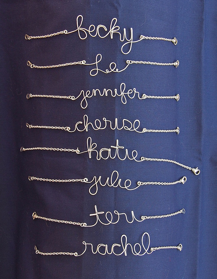 Украшения из проволоки: фото мастер-класс