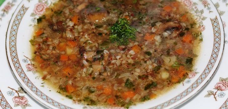 Как готовить гречневый суп