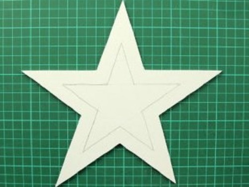 Как сделать бумажную звезду