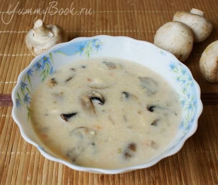 Суп из грибов – отличное блюдо для повседневного стола