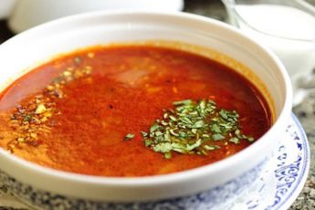 Суп-харчо — рецепт с курицей