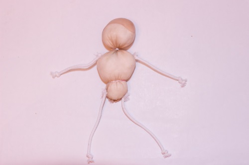 Кукла марионетка из подручных материалов