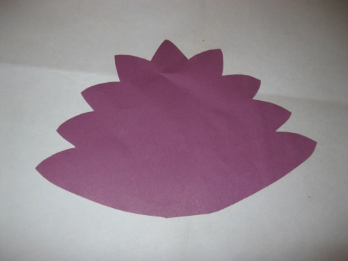 Сказочный павлин из цветной бумаги
