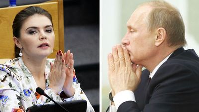 Пара Путина и Кабаевой