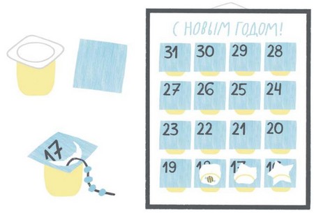 10 идей, как сделать адвент-календарь для ребенка