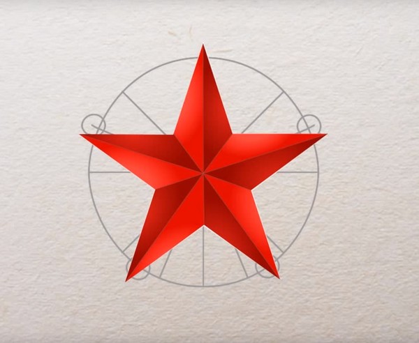 Вечные символы: как нарисовать георгиевскую ленту и звезду на 9 Мая