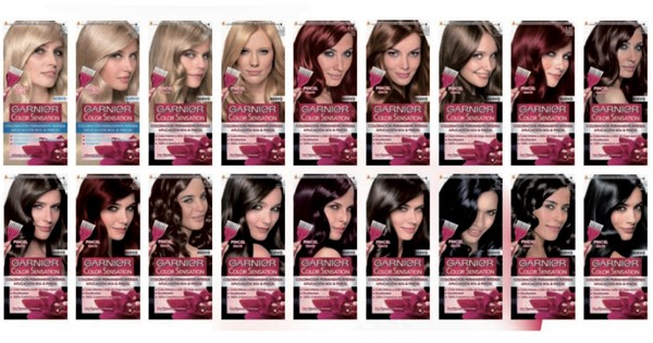 Краска для волос Гарньер – фото и видео-обзор