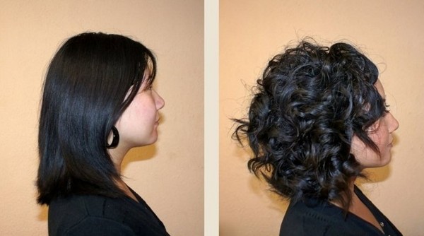 Химия волос с фото