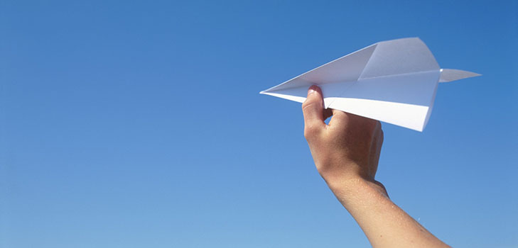 Как сделать самолет из бумаги поэтапно