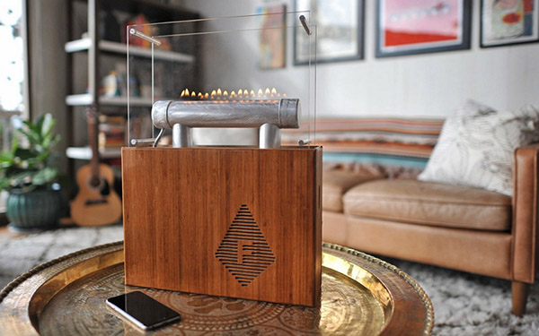 Магия огня: колонка-камин Fireside Audiobox