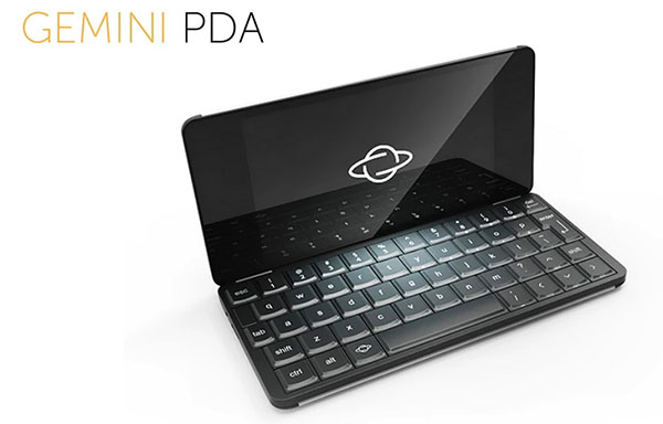 Миниатюрный ноутбук Gemini PDA – для тех, кто в пути