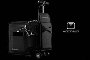 Modobag для ярких путешествий: первый моторизированный чемодан