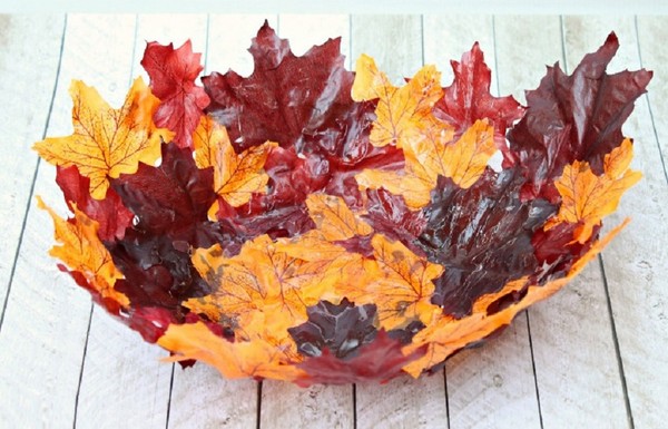 Поделки из листьев на тему «Осень» своими руками для школьников