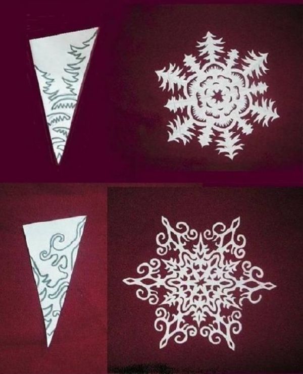Красивые снежинки на Новый 2017 год  своими руками из бумаги — схемы и фото поэтапно. Мастер-классы для детей по большим снежинкам в технике оригами