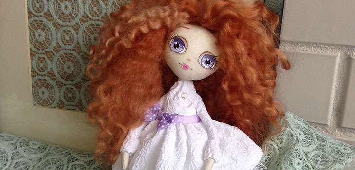 Текстильные куклы: мастер-класс с выкройками и видео
