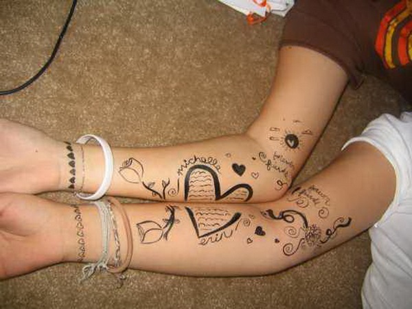 Татуировки для девушек на руке маленькие надписи и картинки или большие от локтя до кисти