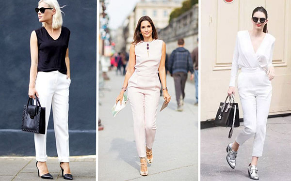 Белые брюки – летний тренд 2018: как их носить стильно