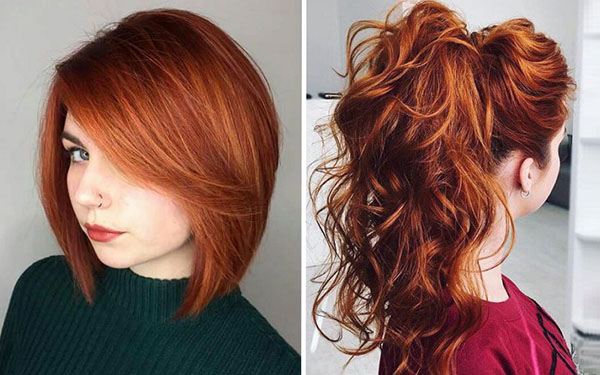 Окрашивание для рыжих волос: 4 классных идеи 2018