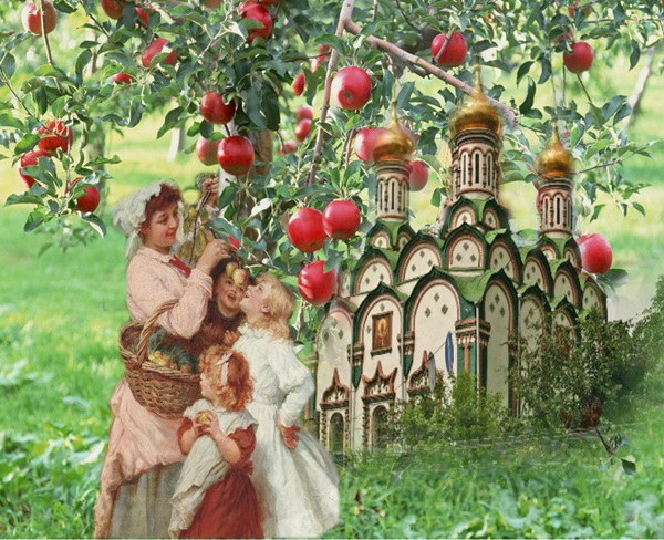 Самые красивые открытки с Яблочным Спасом – с пожеланиями и анимацией (гифки)