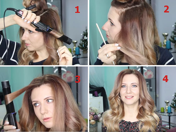 Как сделать красивые объемные локоны самой: укладка для длинных волос