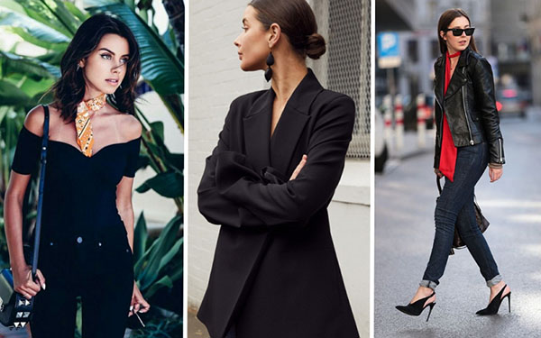 Как одеваться в черный и выглядеть дорого: 3 важных правила