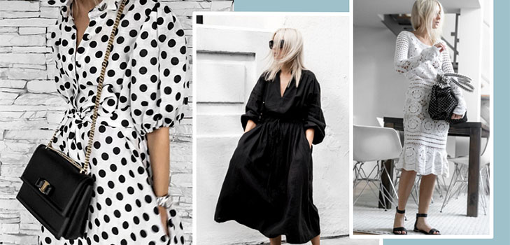 ТОП-3 черно-белых образов для лета: стильные примеры для модниц