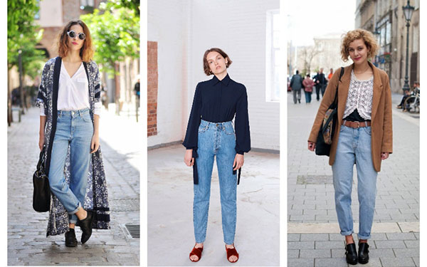 Модные mom-jeans из 90-х снова в тренде