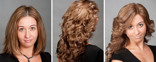 Техника 3D окрашивания волос: фото до и после