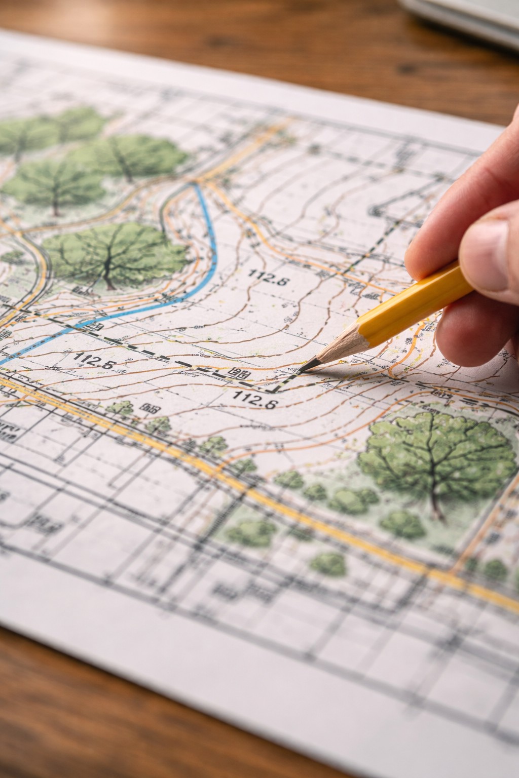 Проектная документация и анализ рельефа