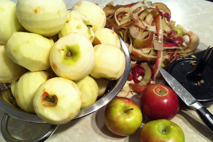 Консервирование яблок целиком в собственном соку на зиму - фото рецепт