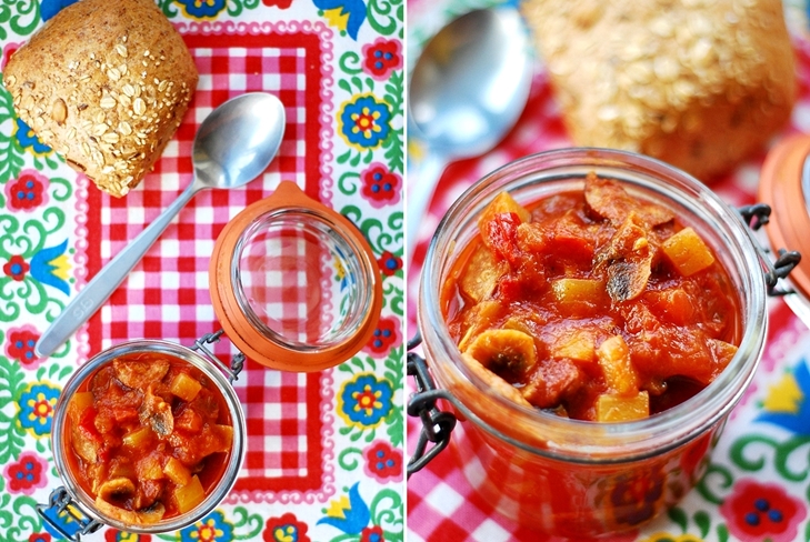 Лечо из болгарского перца с томатной пастой на зиму – фото рецепт приготовления