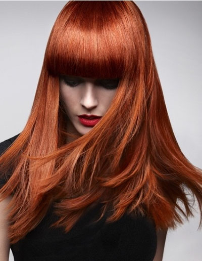 Огненно рыжий цвет волос будет актуальным в период осень-зима 2014-2015