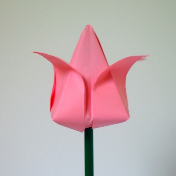 Как сделать оригами цветок своими руками