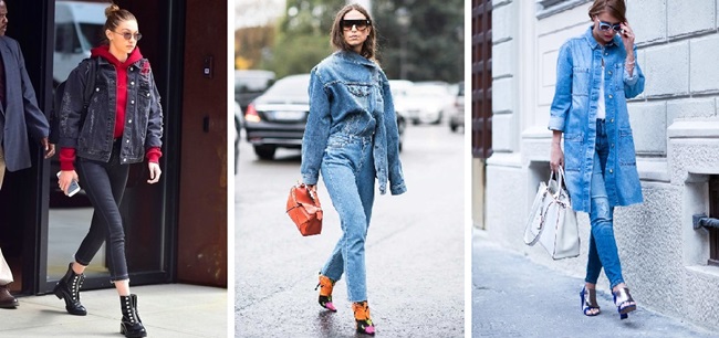 С чем носить джинсовую куртку в 2019 и 2020-м: самые стильные варианты уличного стиля