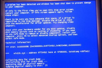 Что делать, если на компьютере появился синий экран