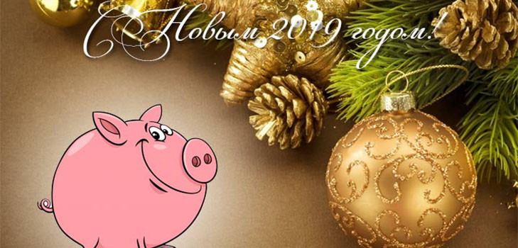Стихи с Новым 2019 годом Свиньи: красивые, короткие и прикольные с поздравлениями, душевными пожеланиями
